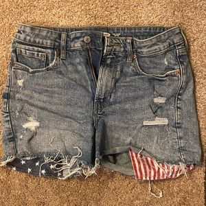 High Rise Old Navy Denim Shorts